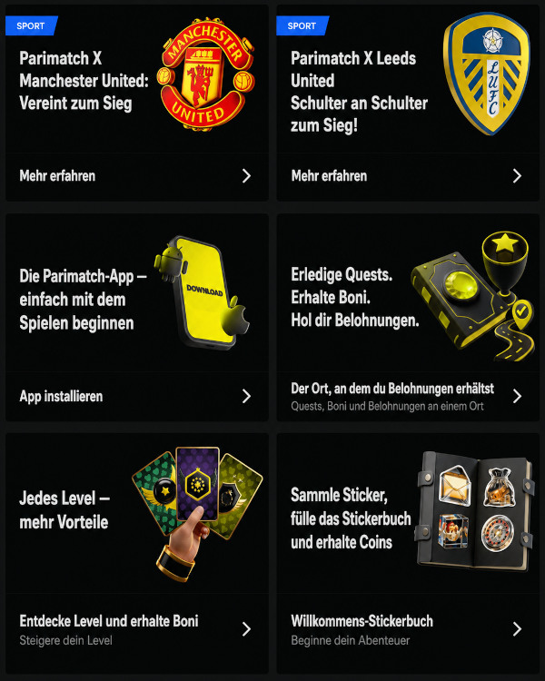 Informationen zum Willkommensbonus für neue Nutzer bei der Registrierung auf der Website